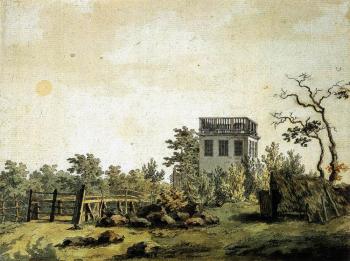卡斯帕爾 大衛 弗裡德裡希 Landscape With Pavilion 卡斯帕爾 大衛 弗裡德裡希 Landscape With Pavilion